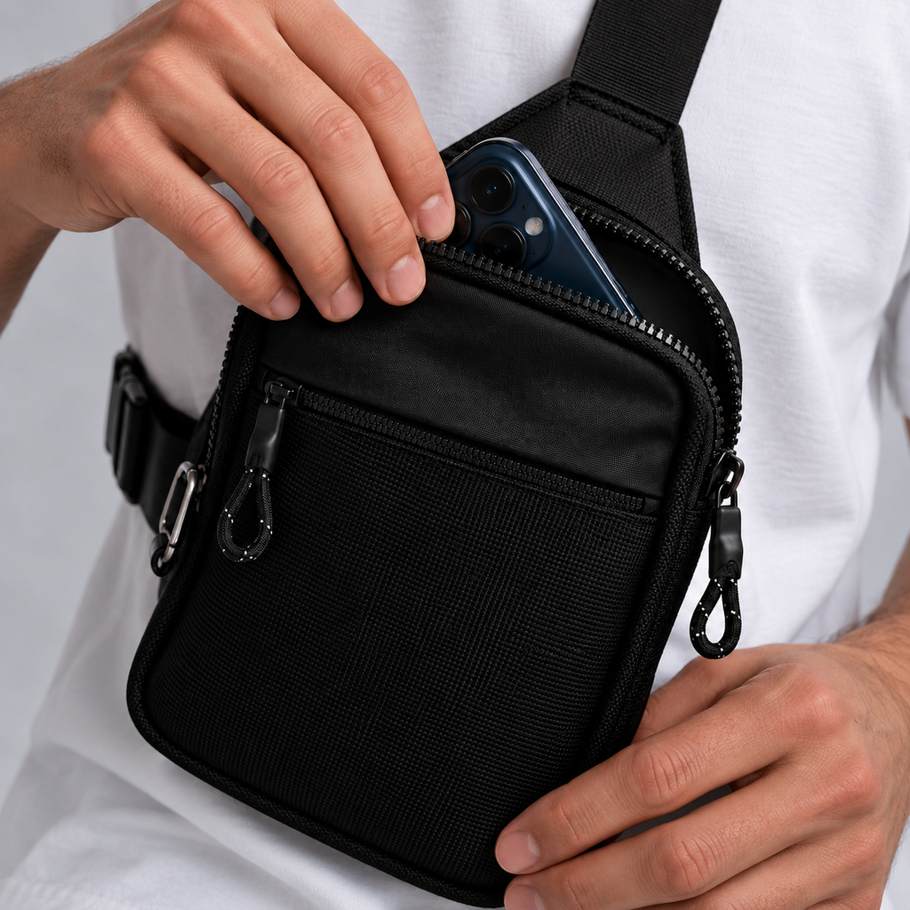 The KEPT Sling 2.0 in Black