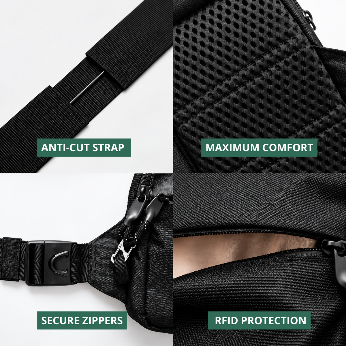 The KEPT Sling 2.0 in Black – details